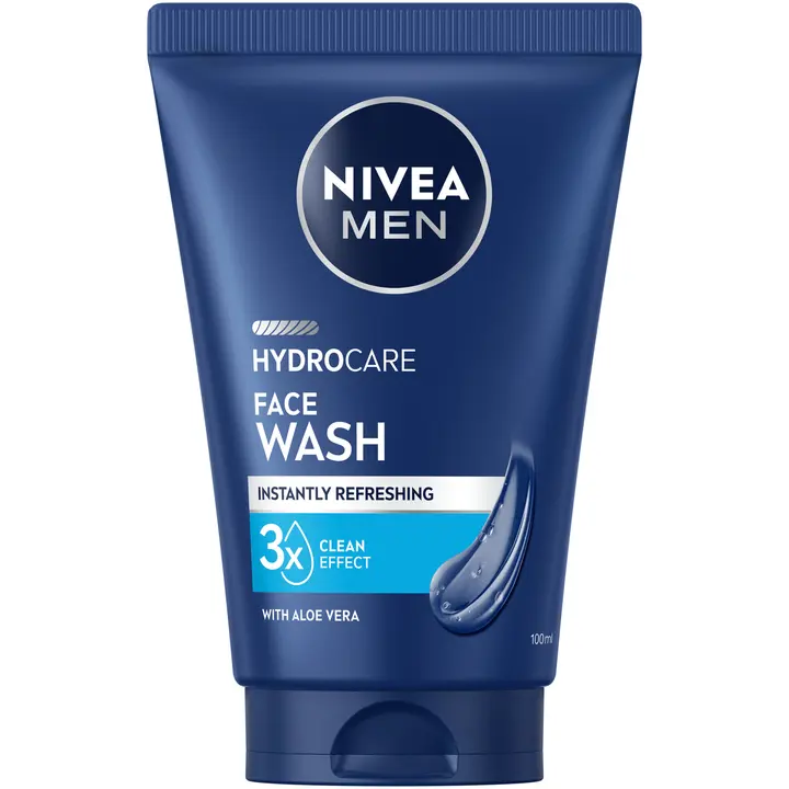 NIVEA MEN 100ml Hydrocare Face Wash -kasvojenpuhdistusgeeli