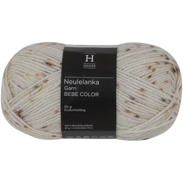 House lanka Bebe Color 50 g beige, valkoinen