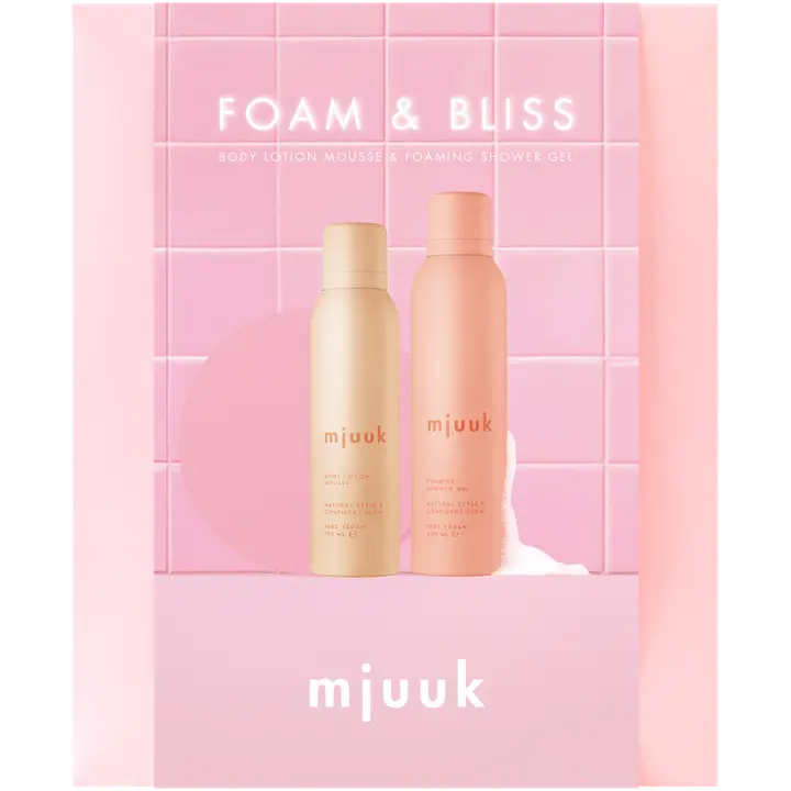 Mjuuk Foam & Bliss setti
