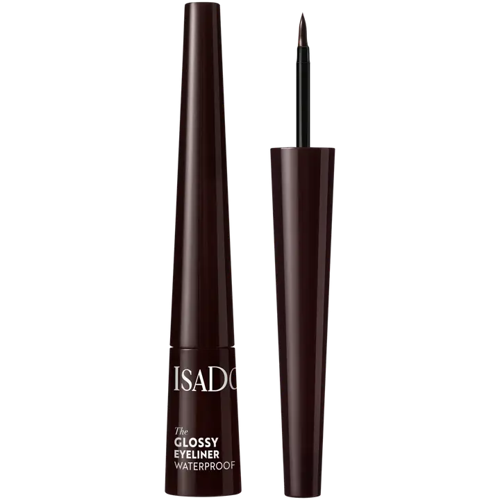 Isadora The Glossy Eyeliner silmänrajauskynä 42 Dark Brown 2,5 ml