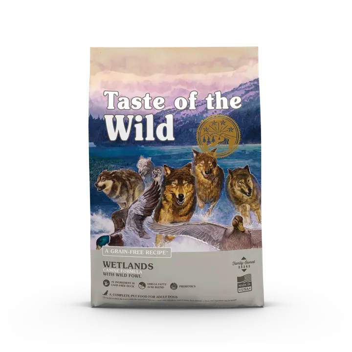 Taste of the Wild Dog Wetlands, Ankka 2 kg