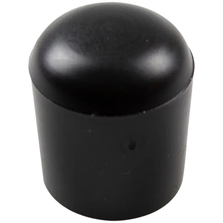Habo ulkotulppa 1625 16mm musta muovi
