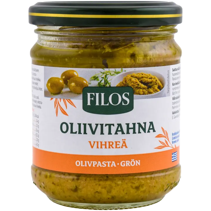 Filos vihreä oliivitahna 180g