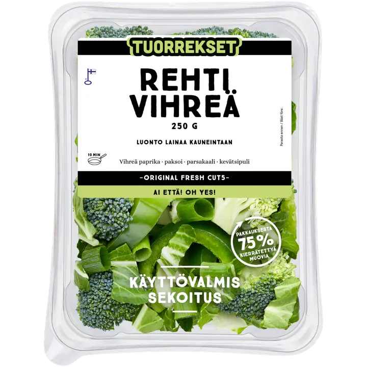 Tuorrekset Rehti vihreä 250g