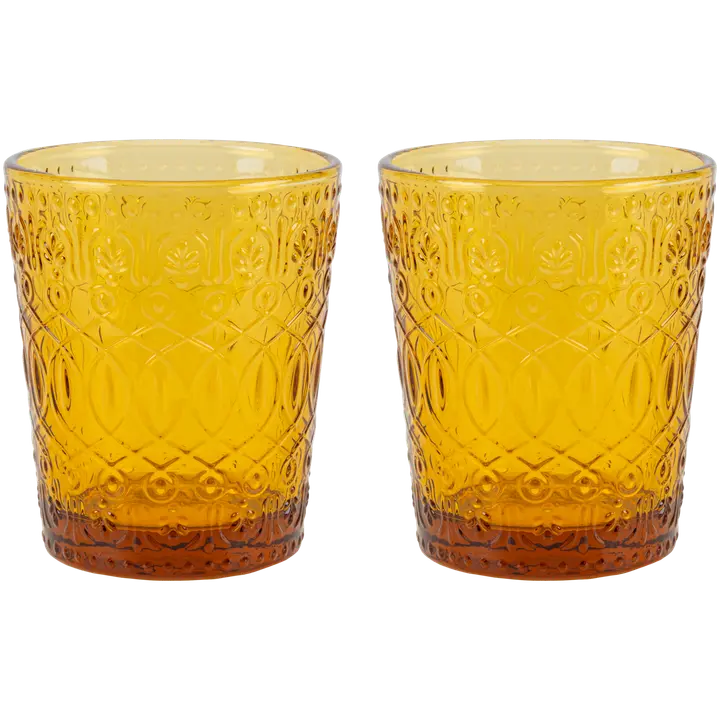 House juomalasi Diana 30 cl 2-pack keltainen