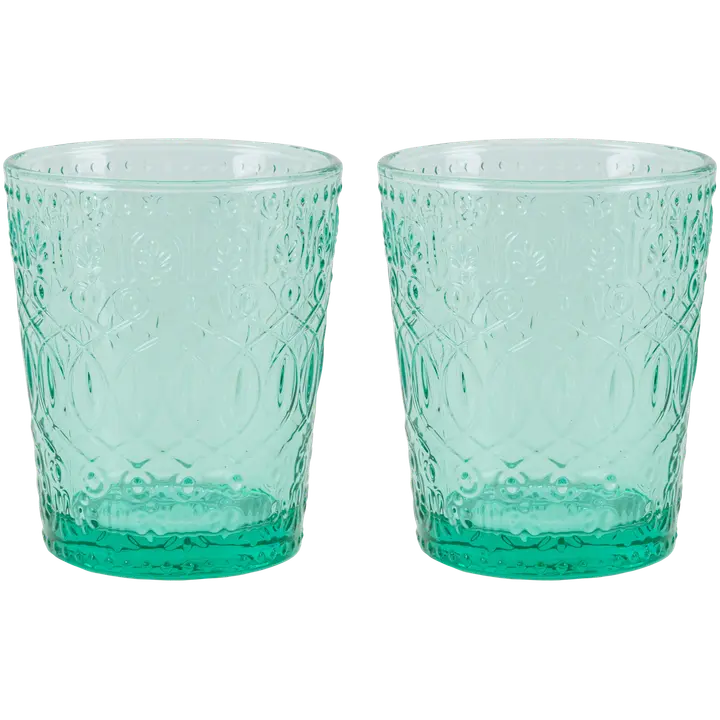 House juomalasi Diana 30 cl 2-pack vihreä