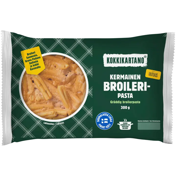 Kokkikartano Kermainen broileripasta 300g