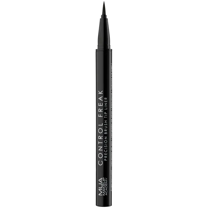 MUA Make Up Academy Control Freak Brush Tip Liquid Eyeliner Black 0,5 ml, Nestemäinen silmänrajaus