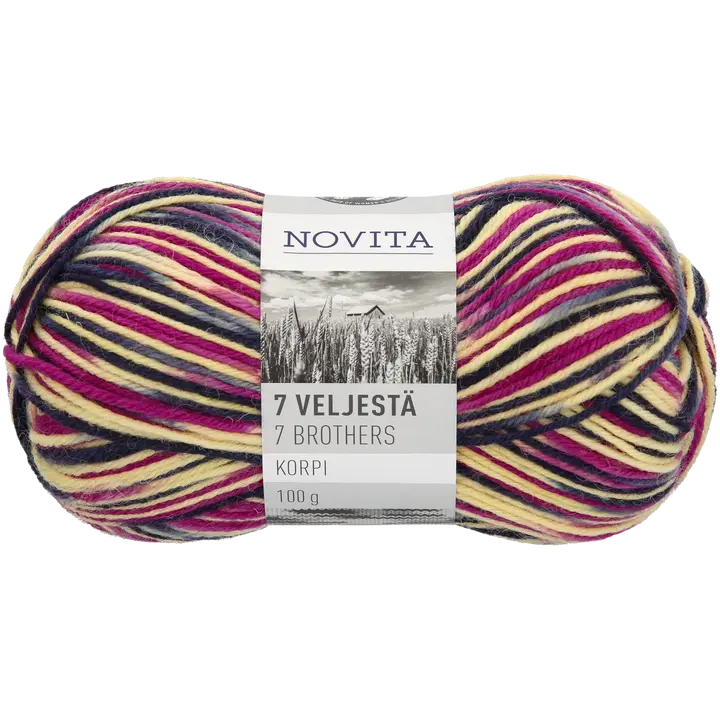 Novita Lanka 7 Veljestä Korpi 100g 834