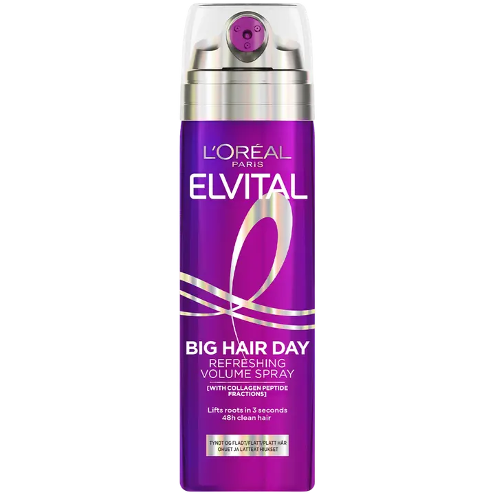 L'Oréal Paris Elvital Collagen Lifter Volume Spray ohuille ja latteille hiuksille 200 ml