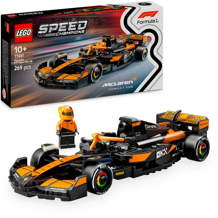 LEGO® Speed Champions McLaren F1® Team MCL38 kilpa-auto 77251