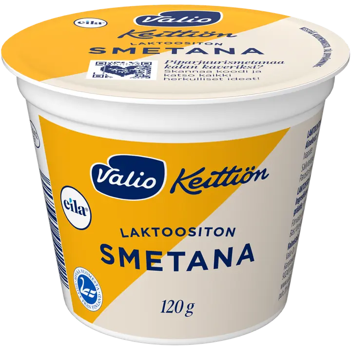 Valio Keittiön smetana 120 g laktoositon