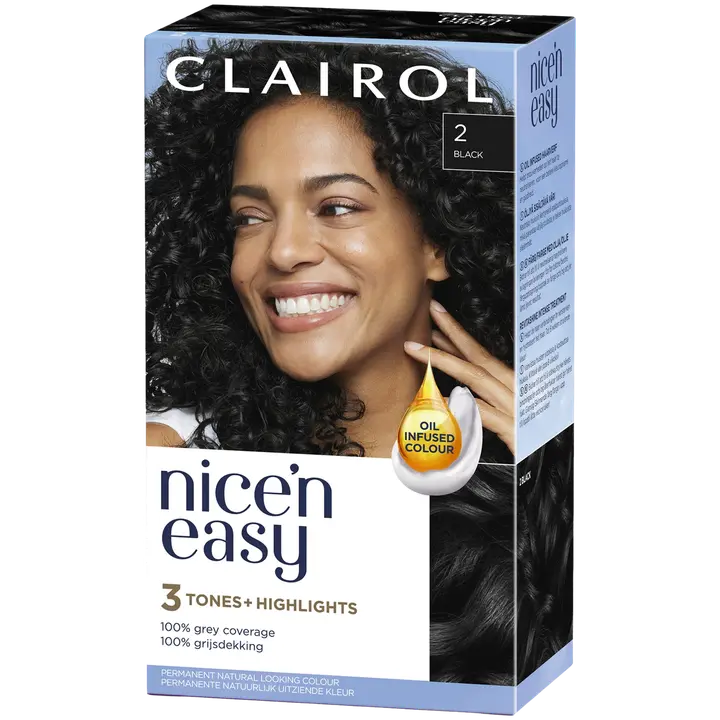 Clairol Nice´n Easy kestoväri 2 musta