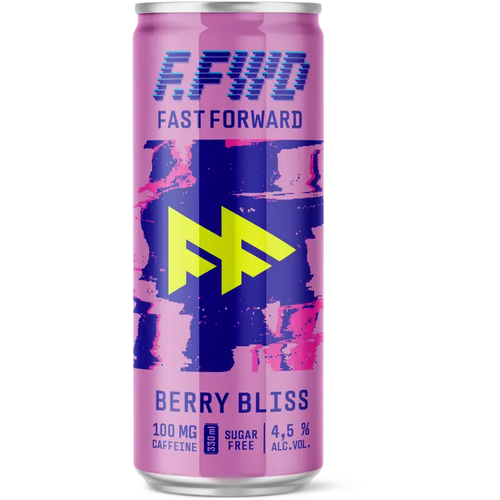 F.FWD Fast Forward Berry Bliss Sugar Free 4,5% 0,33L