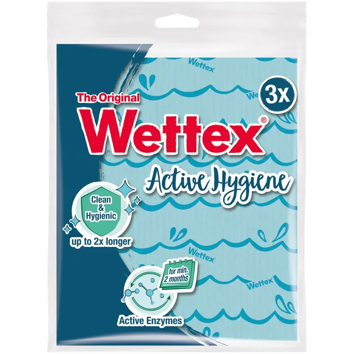 Wettex Active Hygiene sieniliina 3 kpl