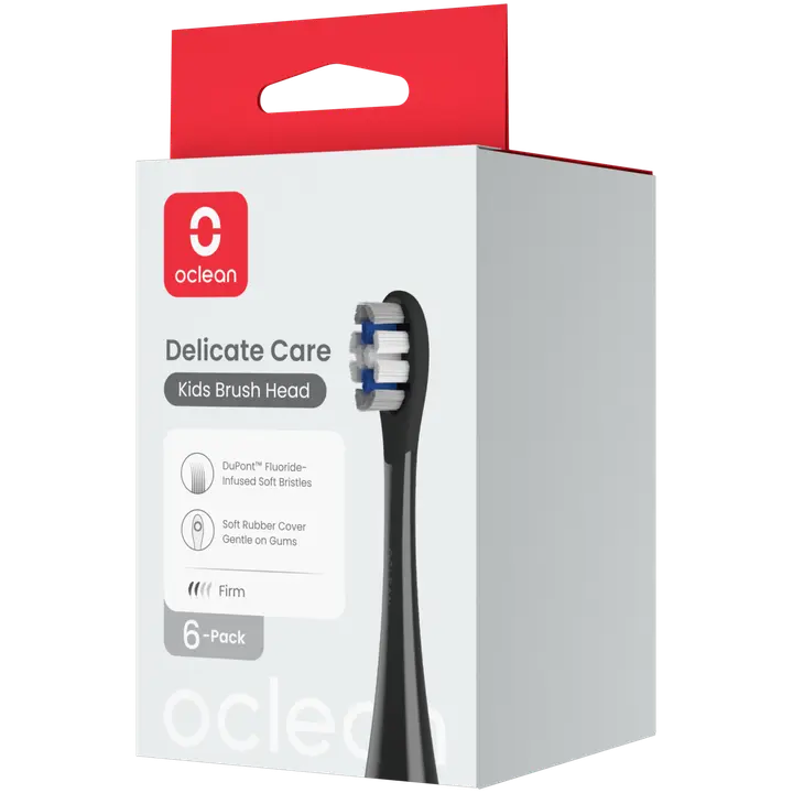 Oclean X Kids harjaspää musta 6 kpl C04000394