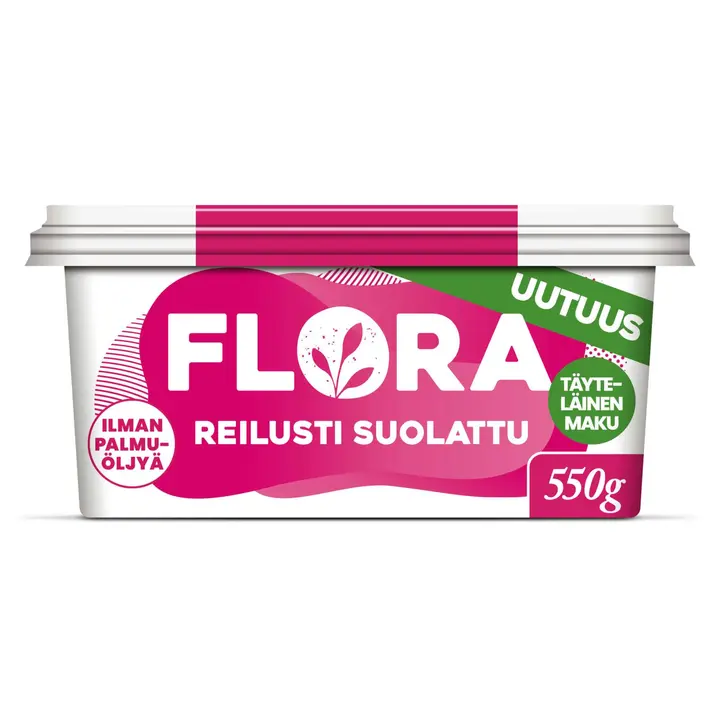 Flora Reilusti Suolattu 500g