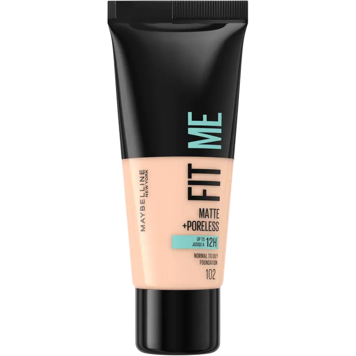 Maybelline New York Fit Me Matte+Poreless -meikkivoide 102 Fair Ivory 30ml