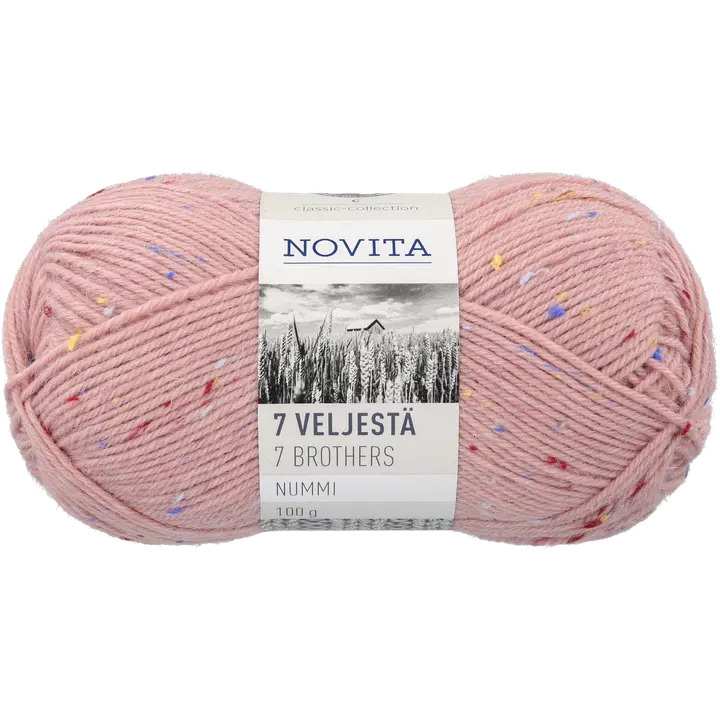 Novita Lanka 7 Veljestä Nummi 100g 948