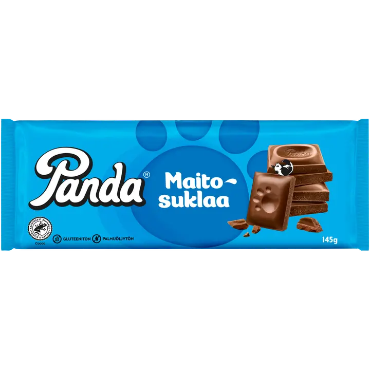 Panda maitosuklaalevy 145g