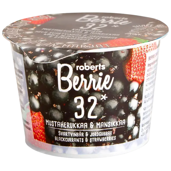 Roberts Berrie mustaherukka-mansikka 100 ml