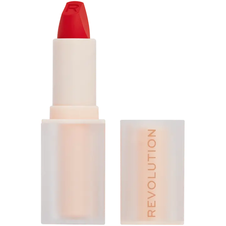 Makeup Revolution Lip Allure Soft houkutteleva satiininen huulipuna 3,2g Vibe Red