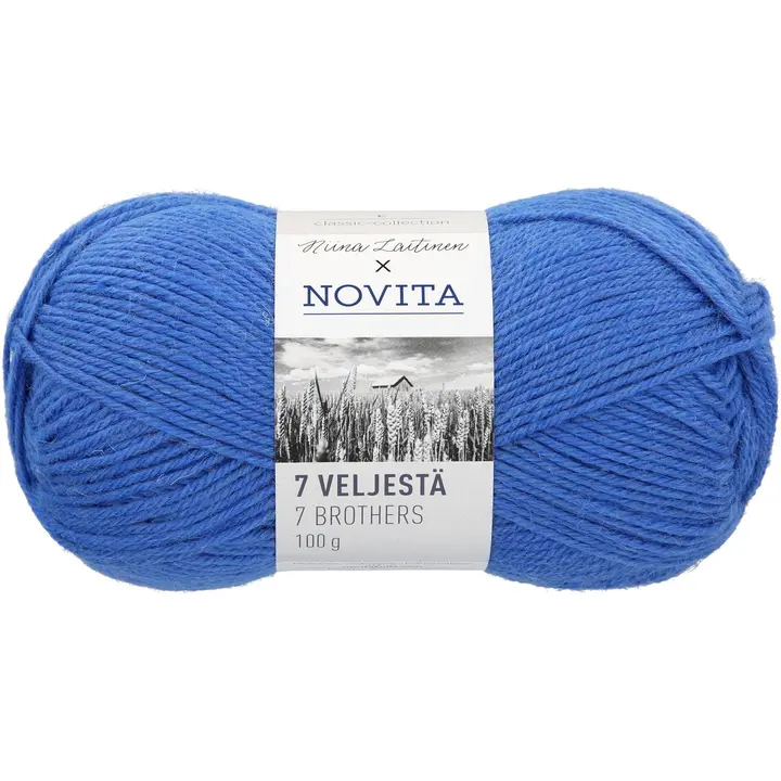 Novita lanka 7 Veljestä 100g 136