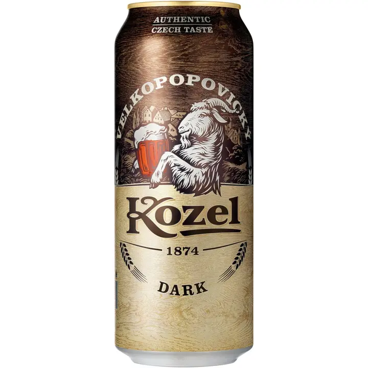 Velkopopovicky Kozel Dark 3,8% 50cl  PALPA-tölkki olut