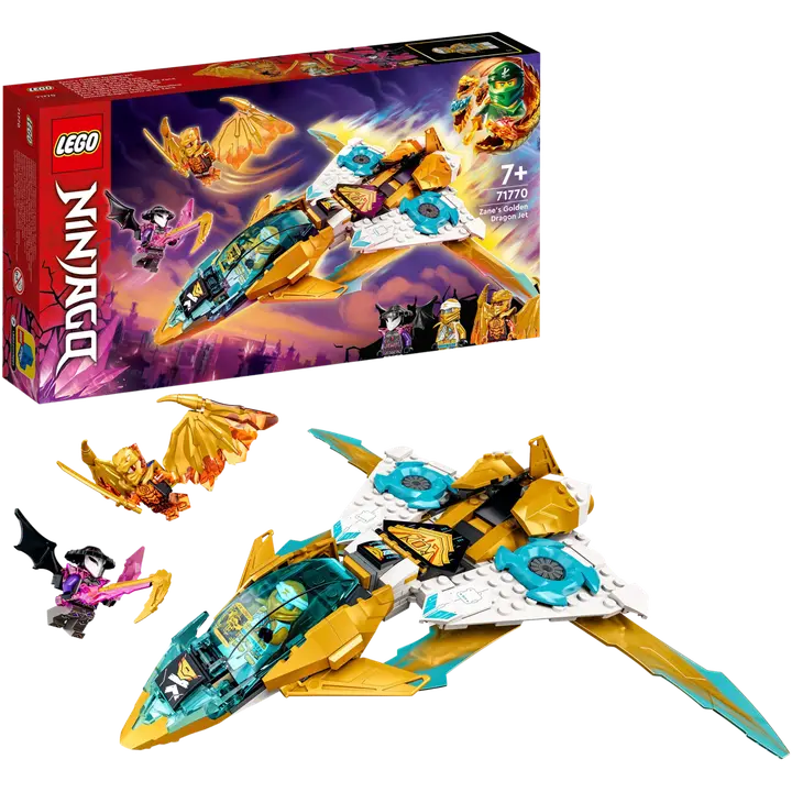 LEGO® NINJAGO Zanen kultainen lohikäärmelentokone 71770
