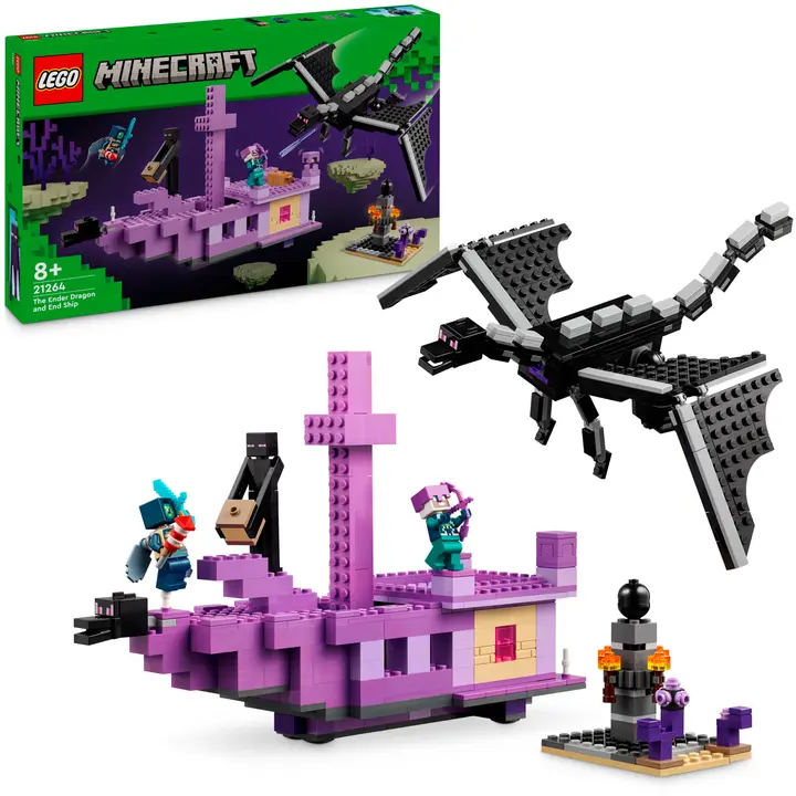 LEGO Minecraft 21264 Äärilisko ja Äären alus