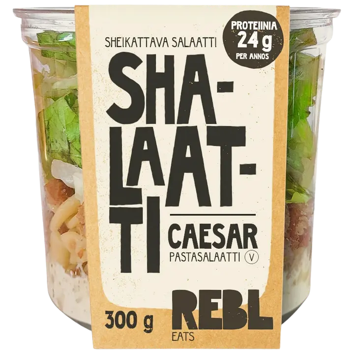 Rebl Eats Shalaatti Caesar-pastasalaatti 300g