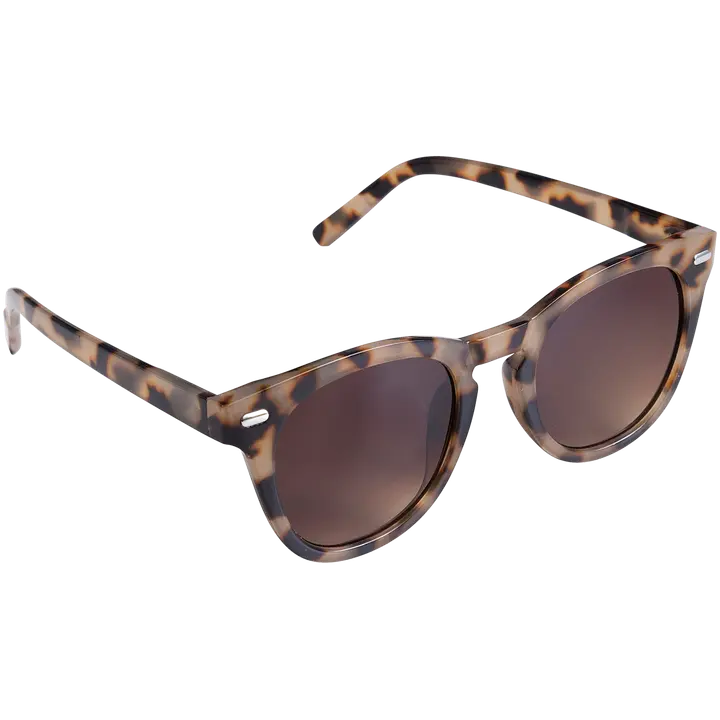 Cailap Aurinkolasit klassinen, vaaleanruskeakuvioinen