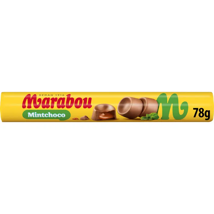 Marabou 78g Mintchoko nappirulla 78g