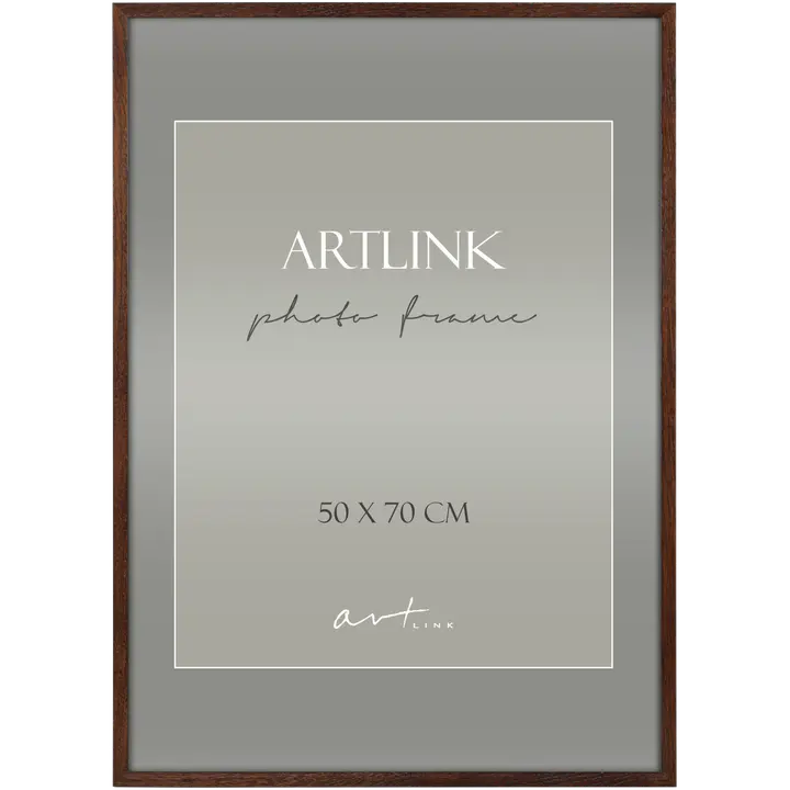 Kuvakehys tumma tammi 50x70cm