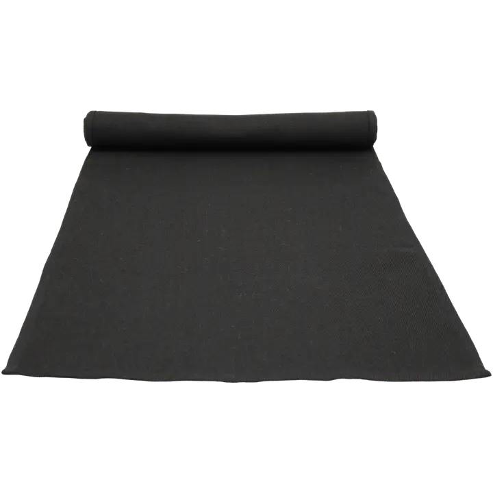 Saunia pellavalaudeliina 45x160cm, musta