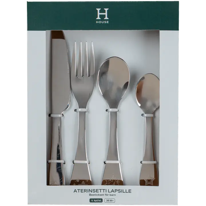 House lasten aterinsetti Tähdet 4 kpl