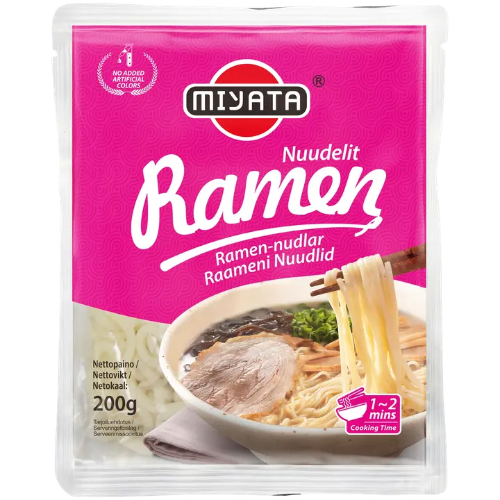 Miyata ramen-nuudelit 200 g