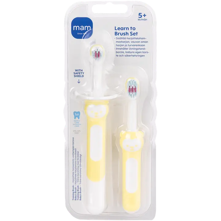 MAM Learn to Brush Set 5+kk hammasharjasetti