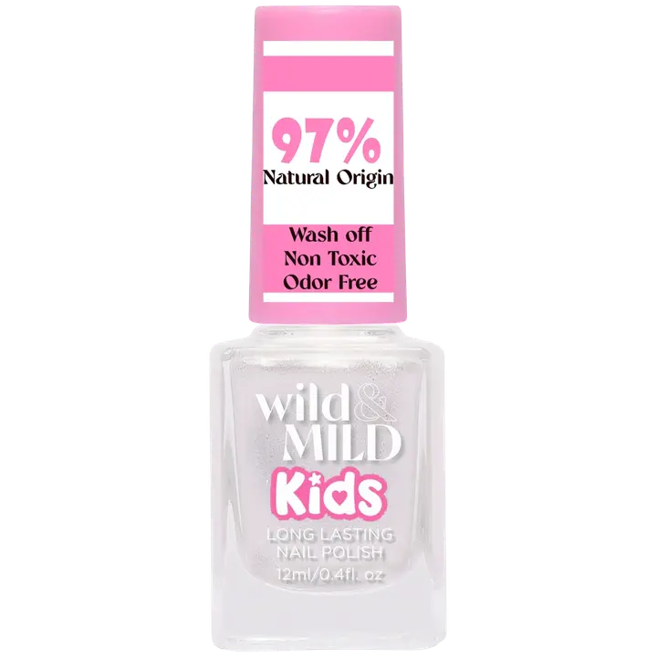 Wild&Mild Kids nail polish KC002 Seashell Shimmer 12ml