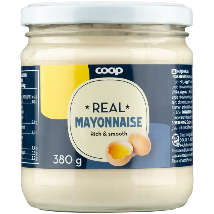 Coop Real majoneesi american style 380 g