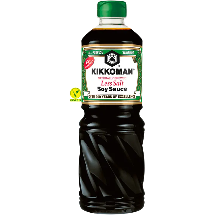 Kikkoman 975ml Less salt soijakastike