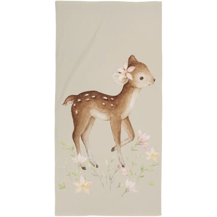 Ciraf lasten kylpypyyhe Bambi 70x140 cm beige