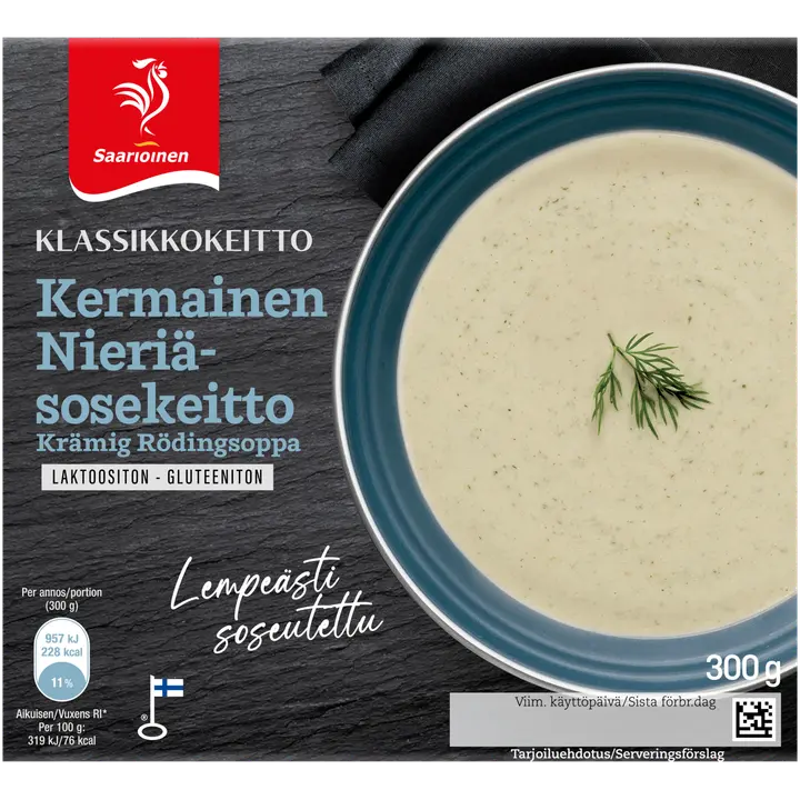 Saarioinen Kermainen nieriäkeitto 300g