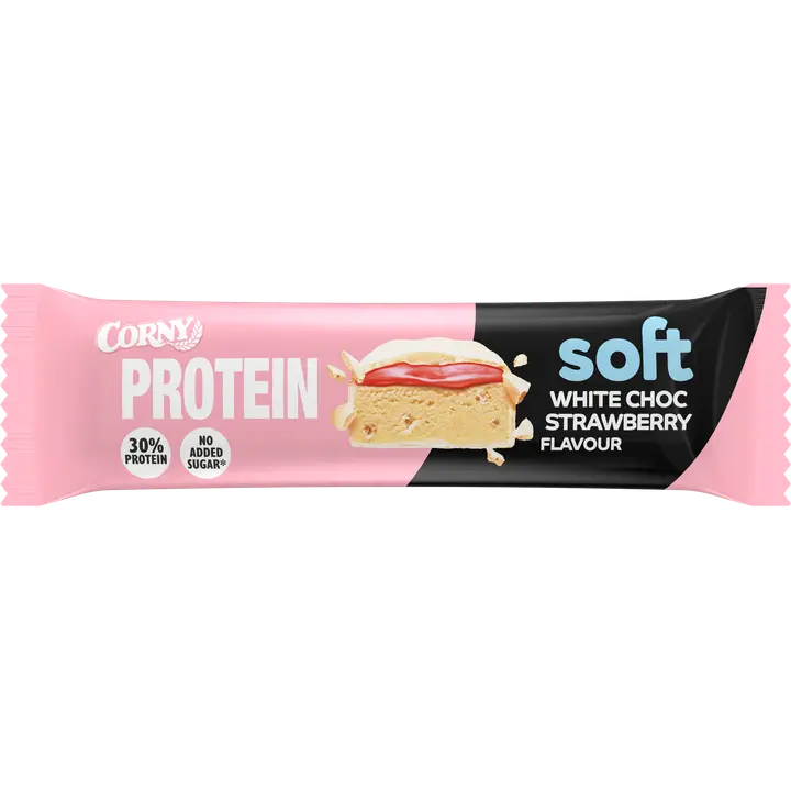 Corny Soft Protein White Chocolate Strawberry proteiinipatukka  45g