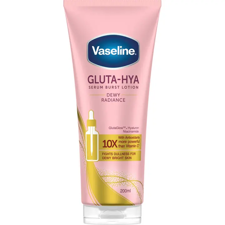 Vaseline Gluta-Hya Dewy Radiance Serum Burst Lotion  200 ml