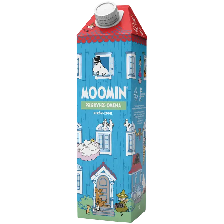 Moomin Päärynä-omenamehu 1 L