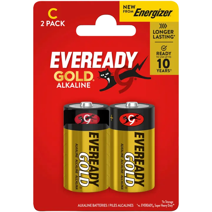 Eveready paristo Gold C paristo 2 kpl