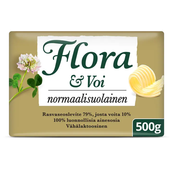 Flora & Voi Leivonta 500g