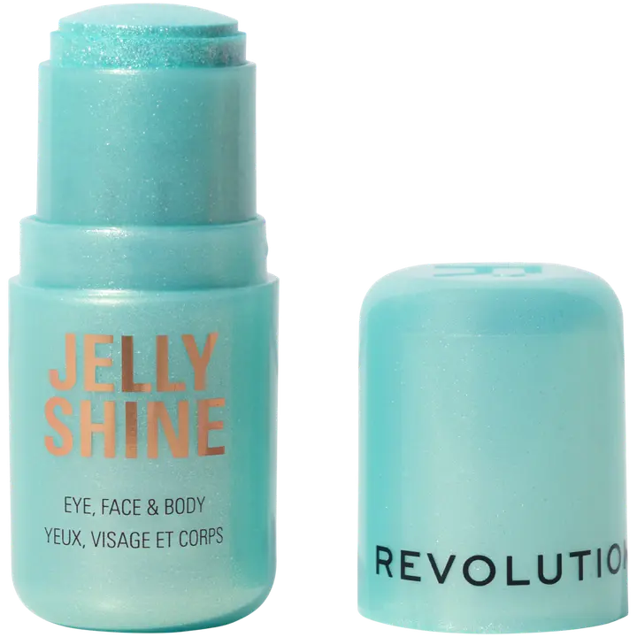 Revolution jelly shine eye, face & body monikäyttö meikkipuikko 5,5g mermaid green