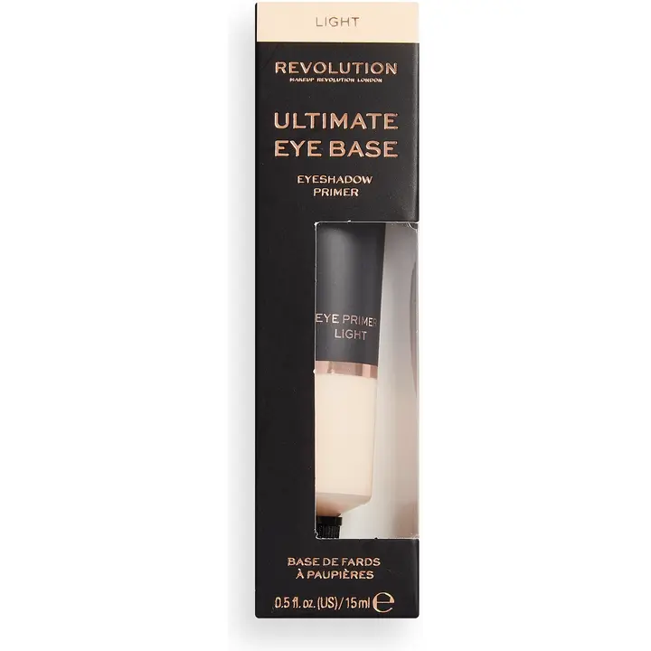 Makeup Revolution Ultimate eye base eye primer light silmämeikin pohjustusvoide vaalea